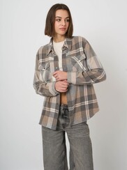 CHECK SHIRT JACKET