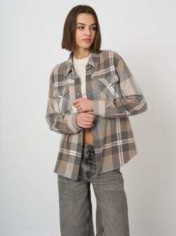 CHECK SHIRT JACKET