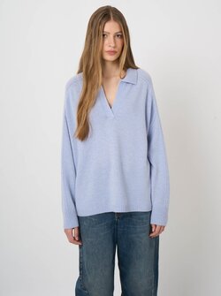 CASHMERE BLEND PULLOVER