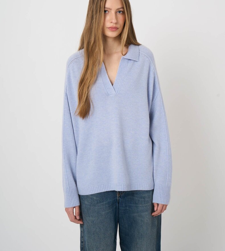 PULL EN MÉLANGE DE CACHEMIRE