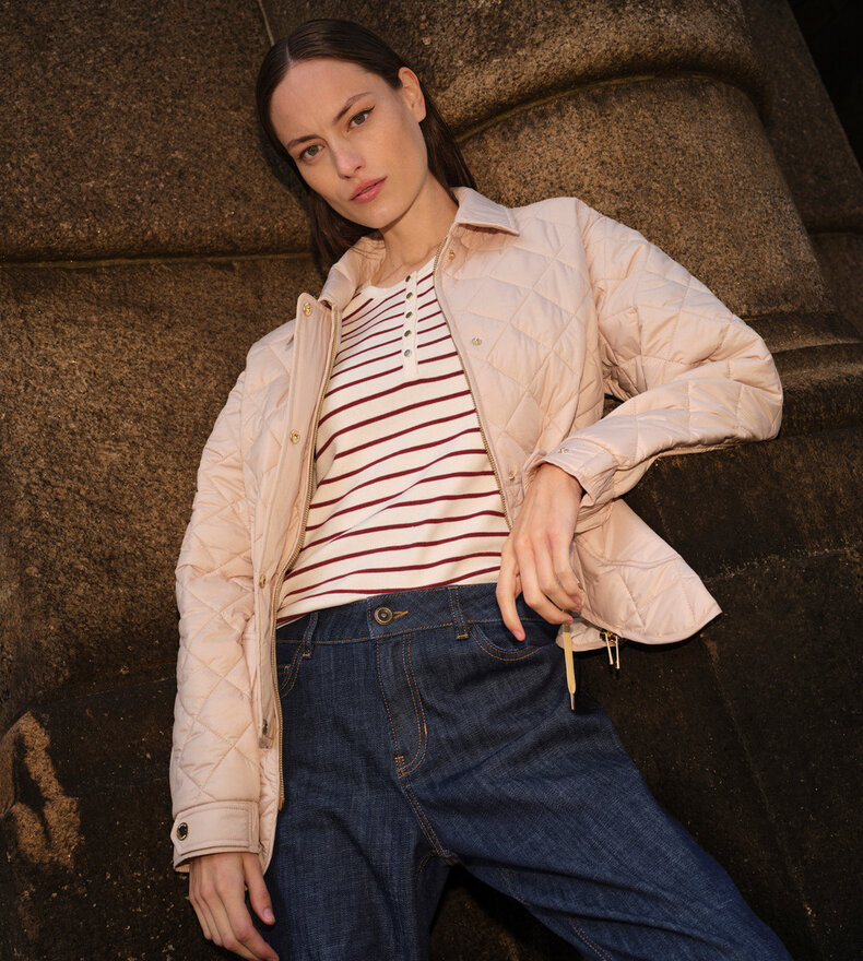 MMALIZ CALIZ STRIPE SS KNIT
