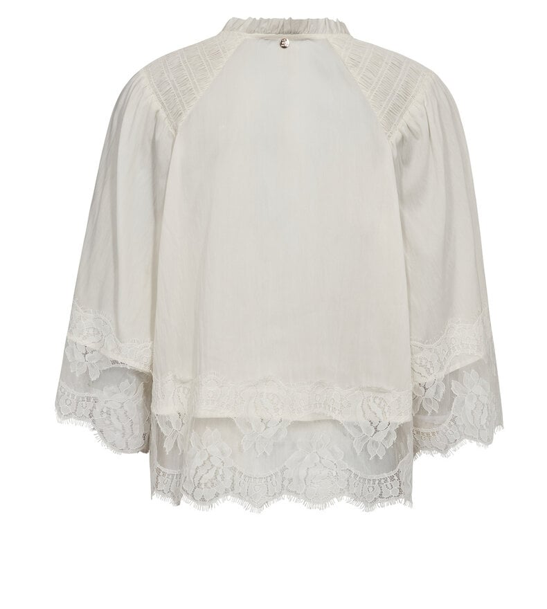 MMEISA TESS 3/4 LACE BLOUSE