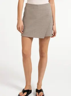 JUPE-SHORT EFFET PORTEFEUILLE