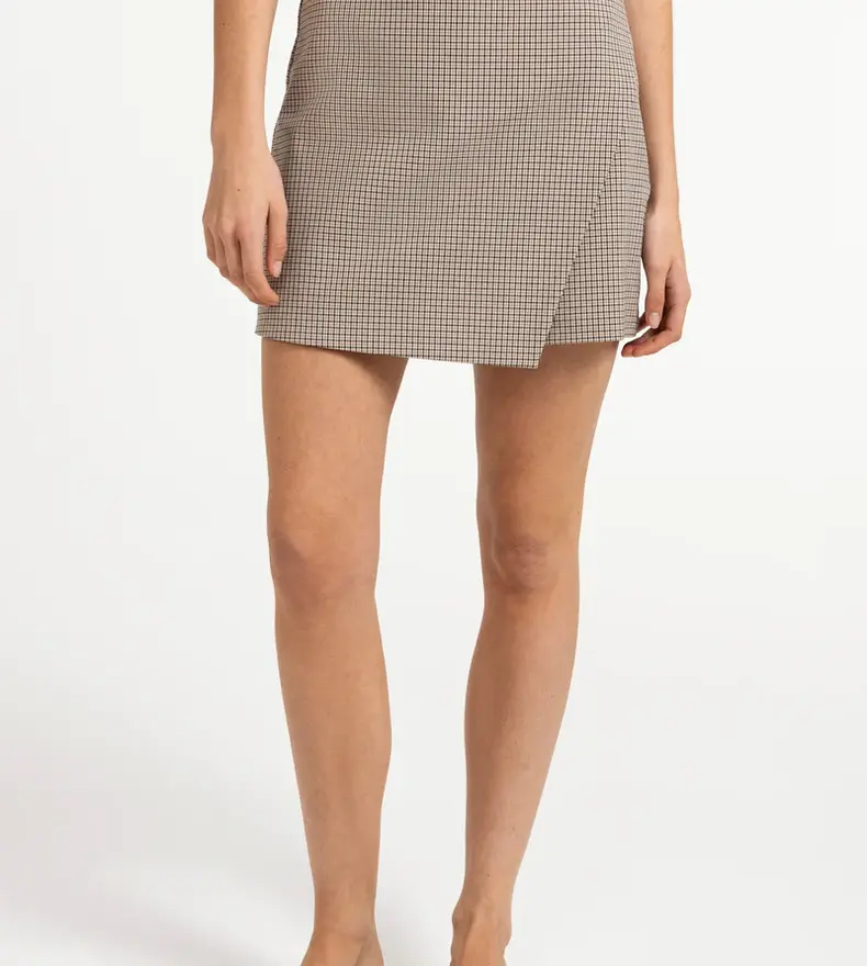 JUPE-SHORT EFFET PORTEFEUILLE