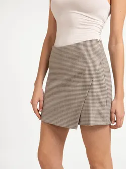 JUPE-SHORT EFFET PORTEFEUILLE