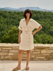 DRESS WITH BELT