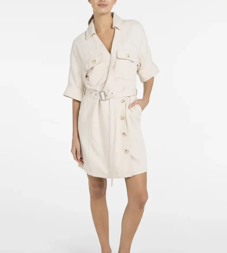 DRESS WITH BELT
