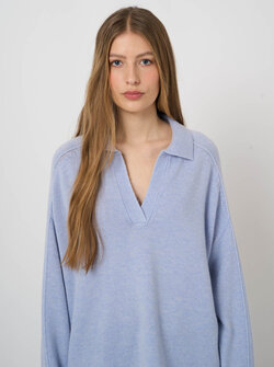 CASHMERE BLEND PULLOVER
