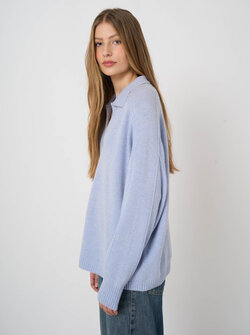 PULL EN MÉLANGE DE CACHEMIRE