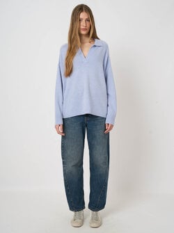 PULL EN MÉLANGE DE CACHEMIRE