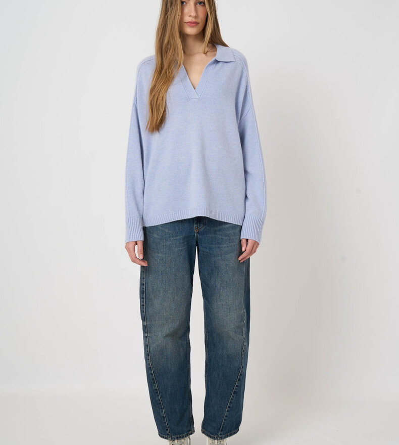 CASHMERE BLEND PULLOVER