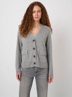 CASHMERE BLEND CARDIGAN