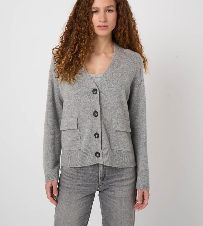 CASHMERE BLEND CARDIGAN