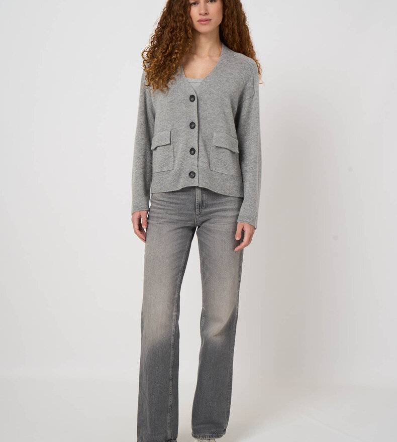 CASHMERE BLEND CARDIGAN