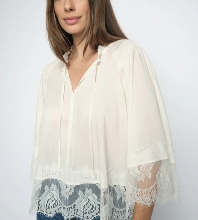BLOUSE DENTELLE MMEISA TESS