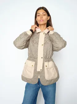 MMANNA RYE CHECK JACKET