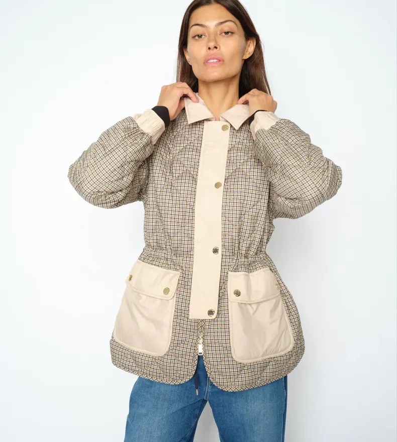 MMANNA RYE CHECK JACKET