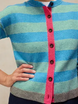 SANSA STRIPE CARDI