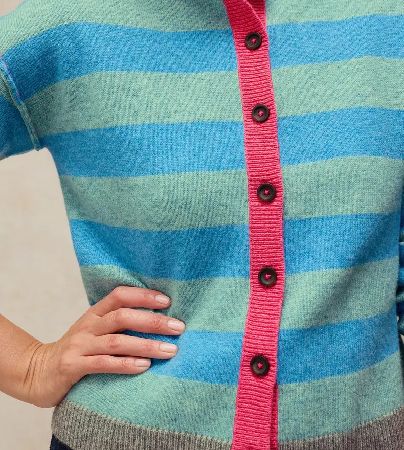 SANSA STRIPE CARDI