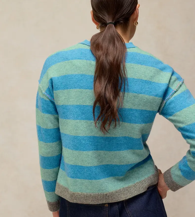 SANSA STRIPE CARDI