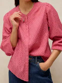 LANA JAQUARD TOP