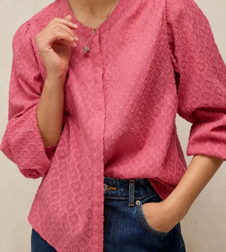 LANA JAQUARD TOP