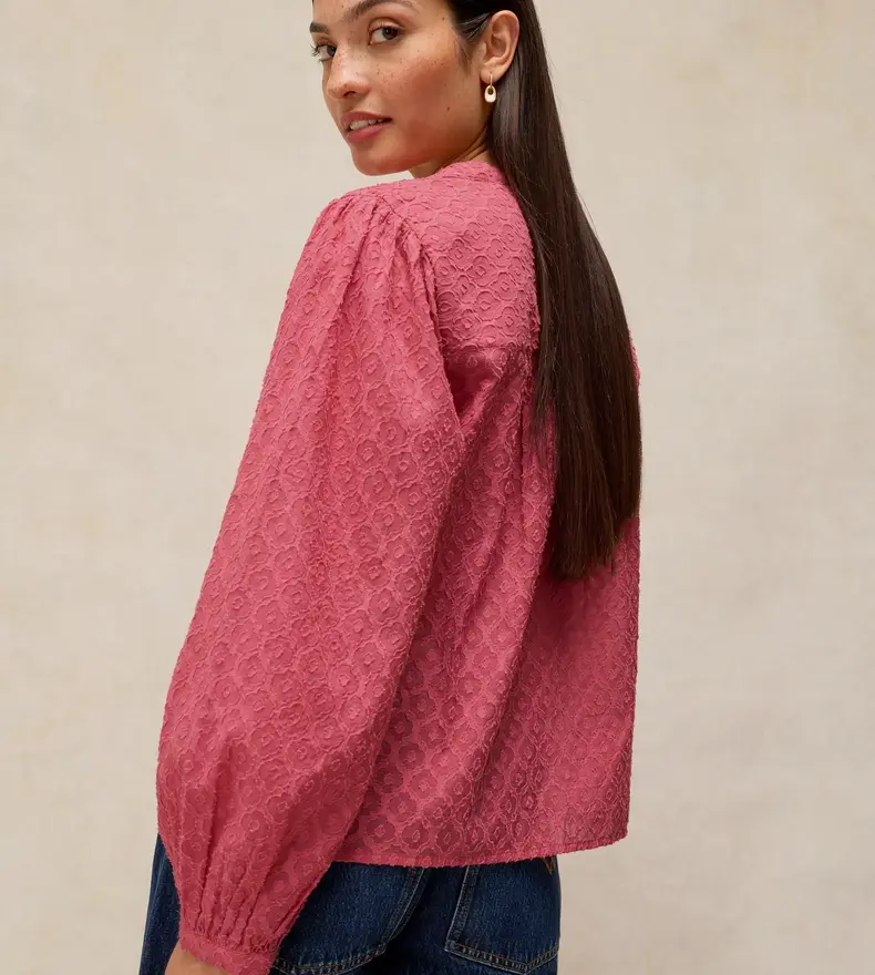 LANA JAQUARD TOP
