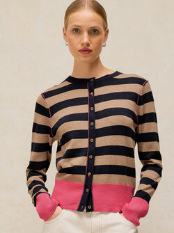 CARDIGAN RAYÉ LOIS
