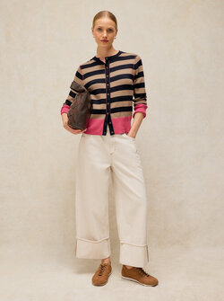 LOIS STRIPE CARDI
