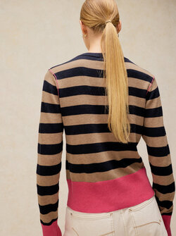 LOIS STRIPE CARDI