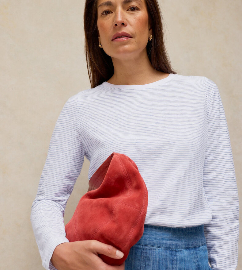 T-SHIRT TEXTURÉ CLARA