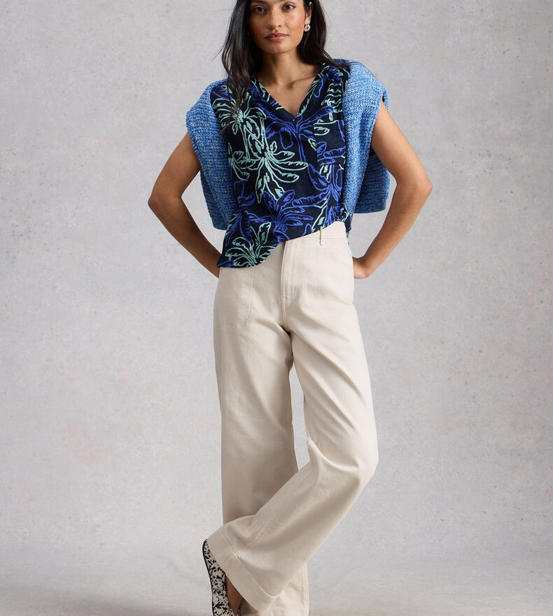 TIA WIDE LEG JEANS