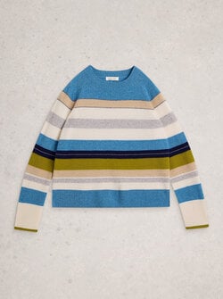 PULL CACHEMIRE RAYÉ