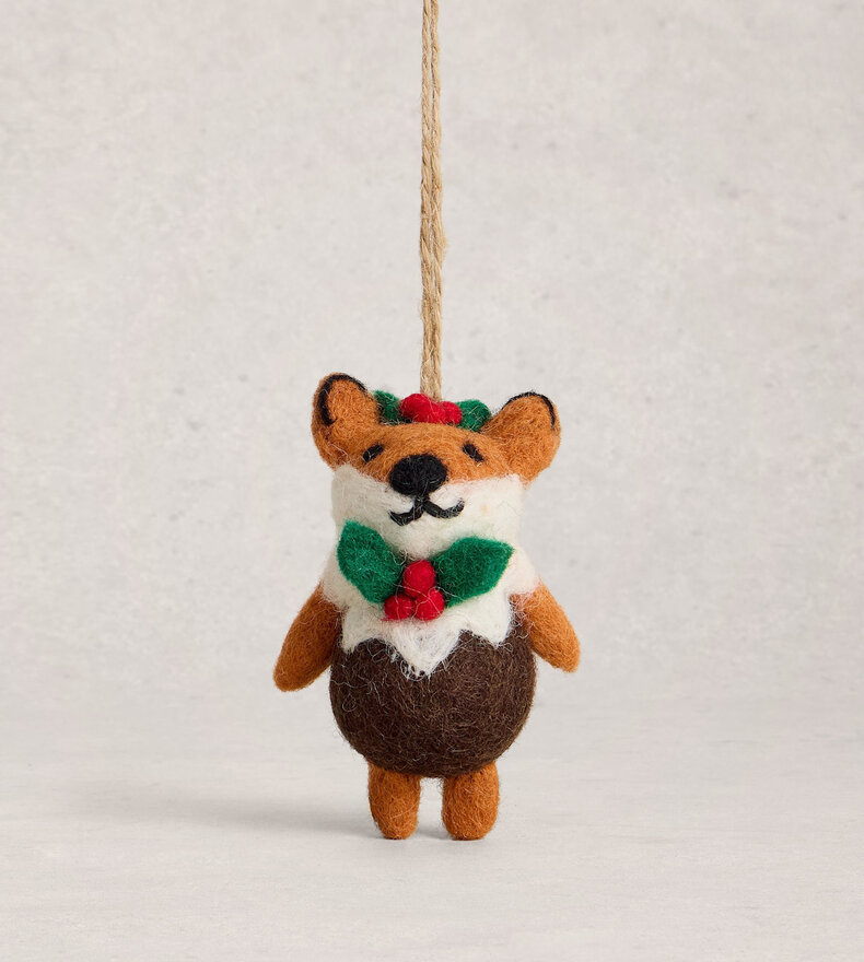 FOX PUDDING HANGING DECO