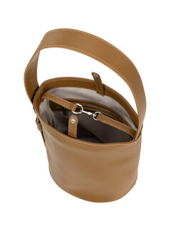 LEATHER BUCKET BAG