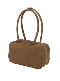 SUEDE BOWLING BAG