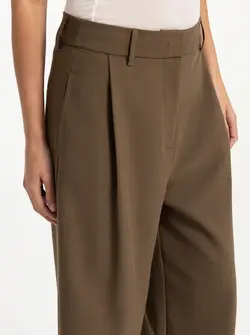 WOVEN BAREL TROUSER