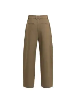 WOVEN BAREL TROUSER