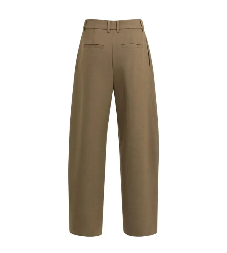 WOVEN BAREL TROUSER
