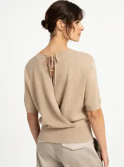 OPENBACK SWEATER