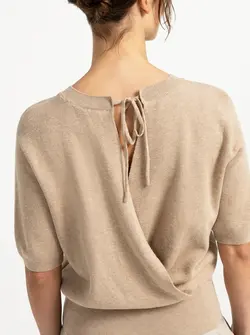 OPENBACK SWEATER