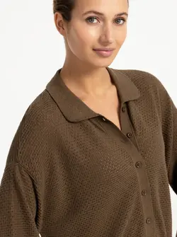 SHORT SLEEVE CARDIGAN