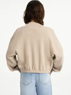 ZIP UP CARDIGAN