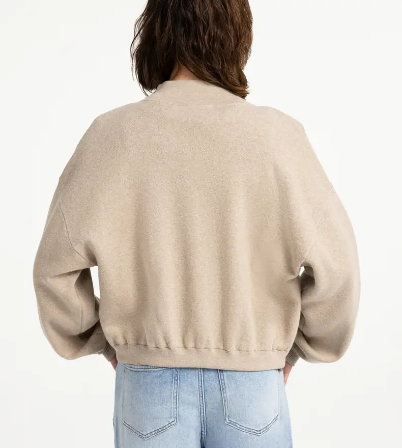 ZIP UP CARDIGAN