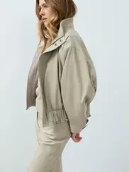 WOVEN OVERSIZE JACKET
