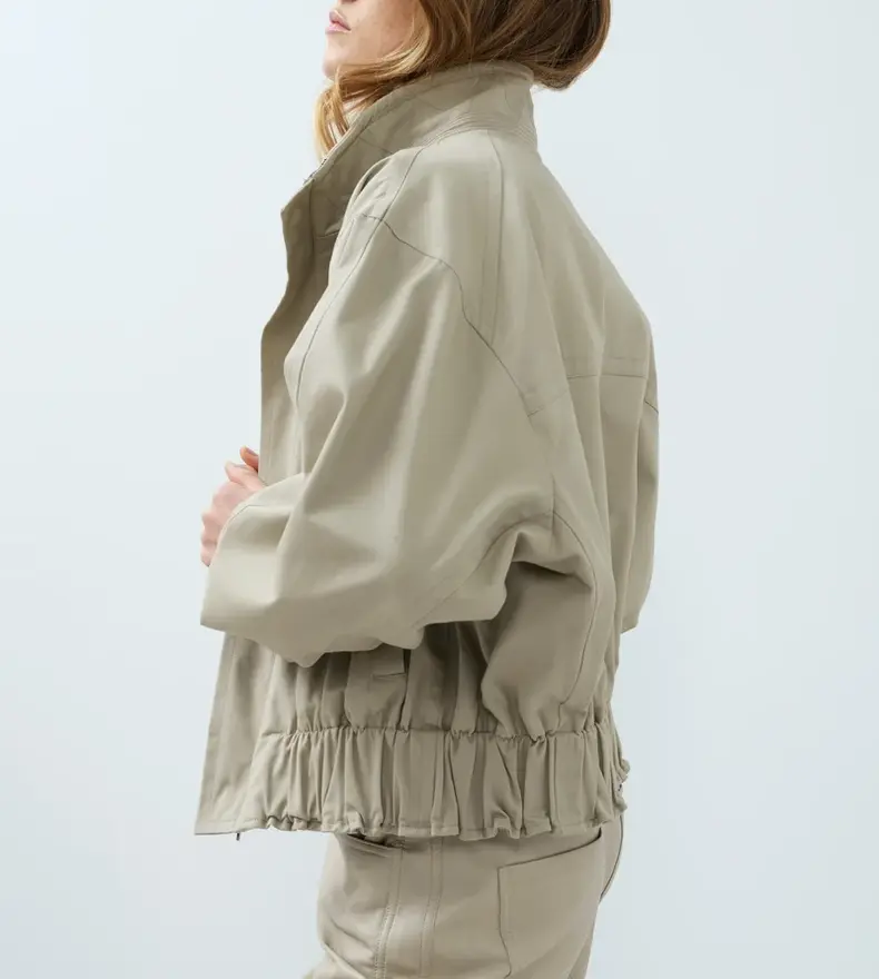 WOVEN OVERSIZE JACKET