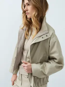 WOVEN OVERSIZE JACKET