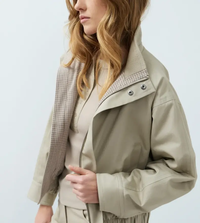 WOVEN OVERSIZE JACKET