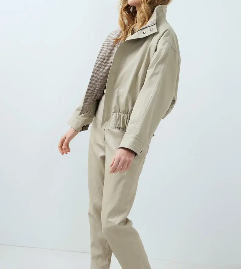 WOVEN OVERSIZE JACKET