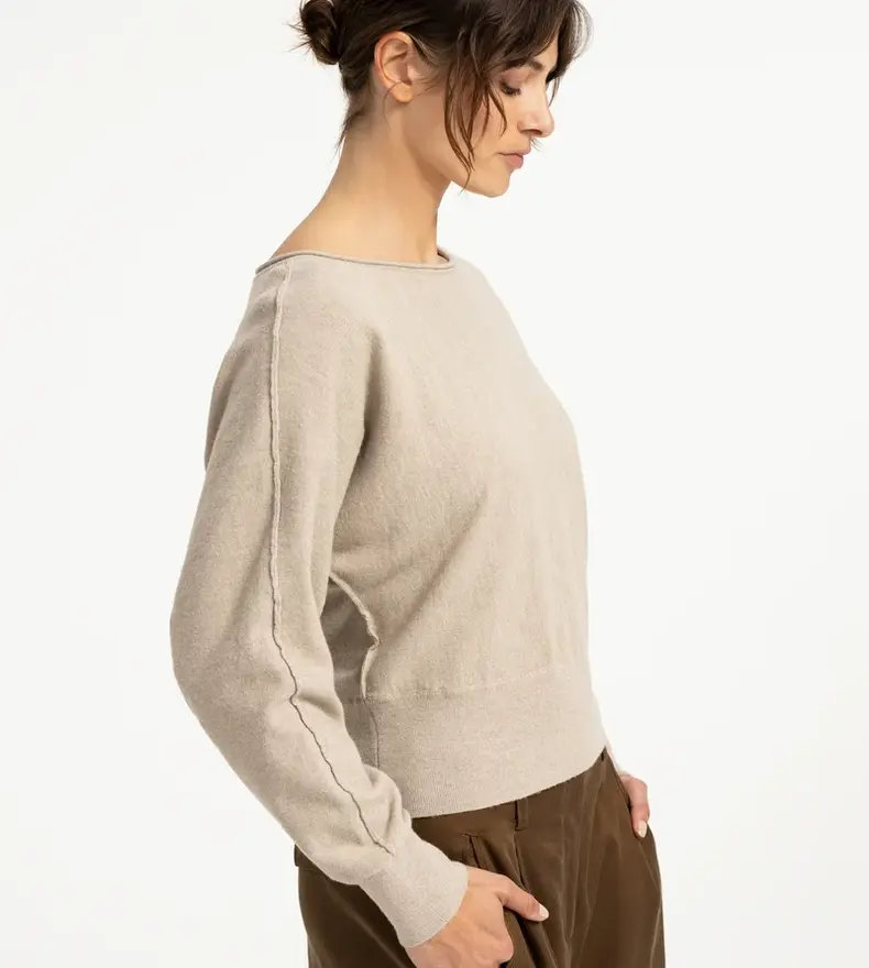 PULL COL BATEAU
